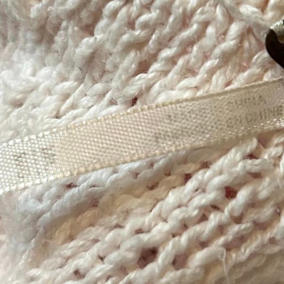 3XL Women's 2 Tone Orange/Beige Pullover Sweater - Picture 6 of 7